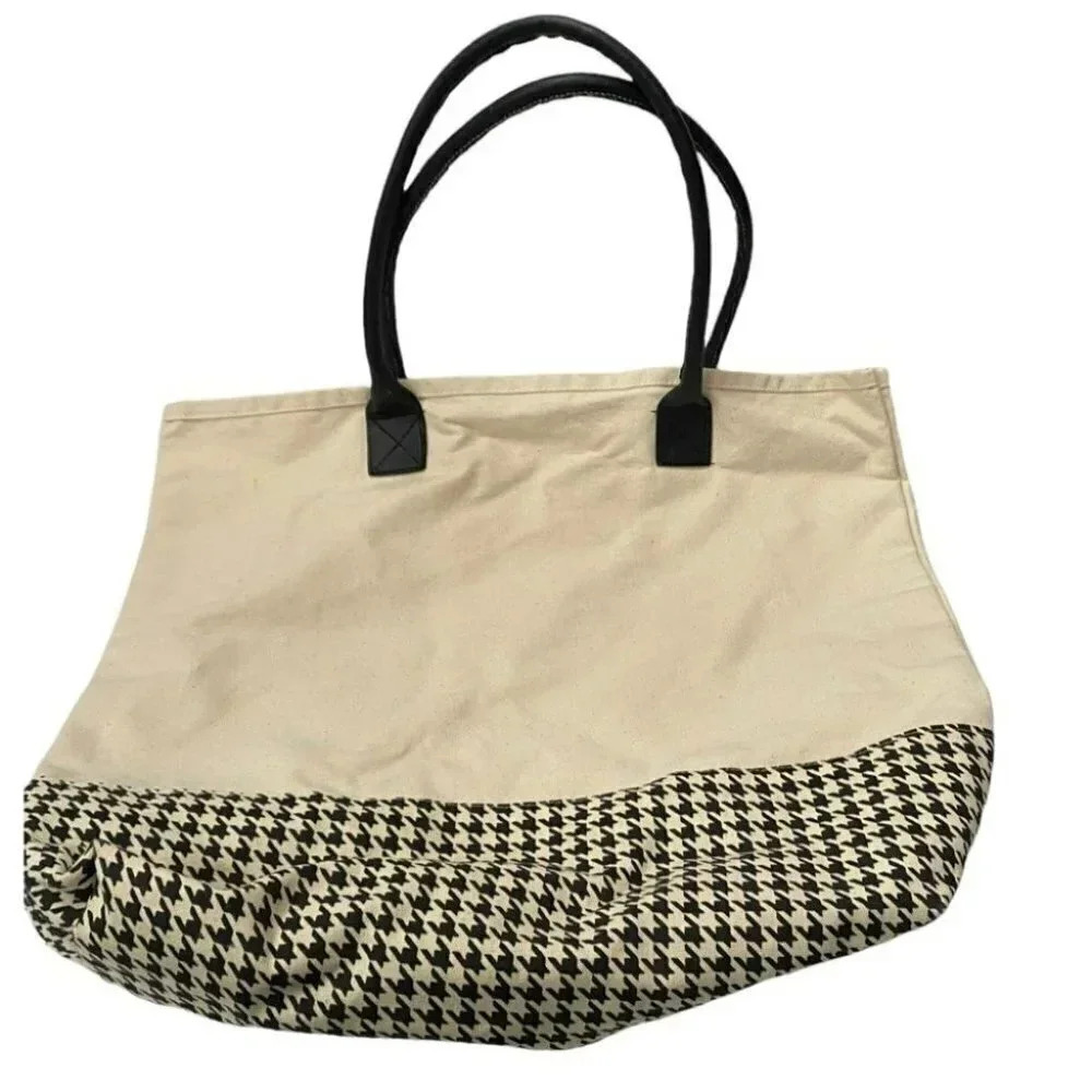 Monogram‎ “R” canvas tote - Picture 3 of 6